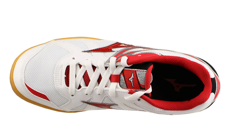 Mizuno bóng bàn giày nam giày của phụ nữ chuyên nghiệp 183427 thở đào tạo giày giày thể thao Mizuno giày bóng bàn giày sneaker nữ trắng