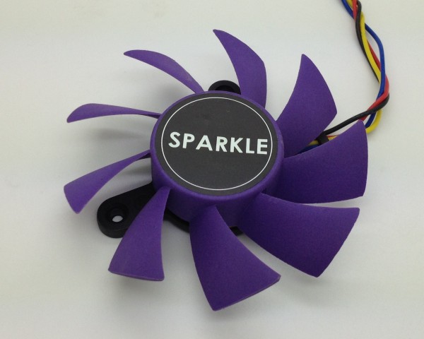 Equivalent edge 47 holes diameter 75MM temperature control graphics card fan 128015-SH2 EP FD8015U12S