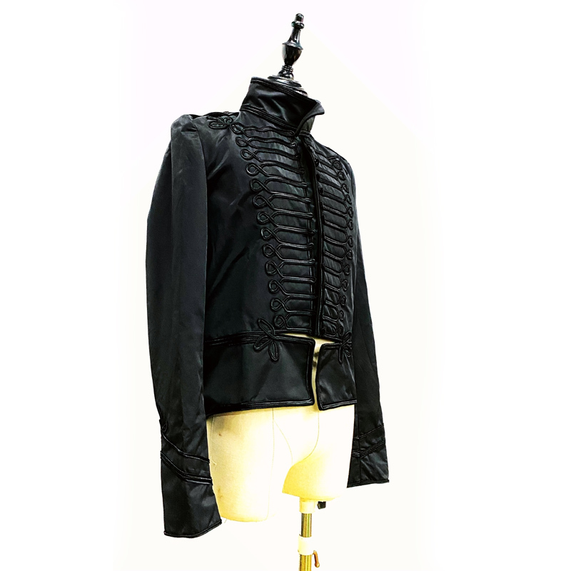 Chaunk Independent Avant-Garde Dark Dh Early Classic Palace-Style Floral Black Knight Jacket Slim Short Men's Jacket