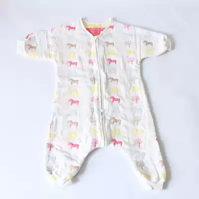 Baby Sleeping Bag Baby Sleeping Bag Spring/Summer Gauze Sleeping Bag Baby Child Kick Air Conditioning Room Sleeping Bag