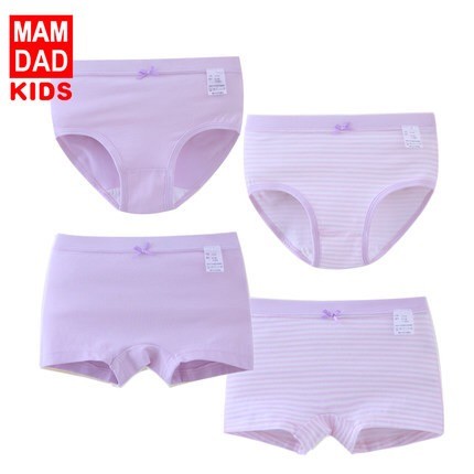 Children's underwear 12 - 15 years old girl 12 - 15 years old girl underwear in pure cotton