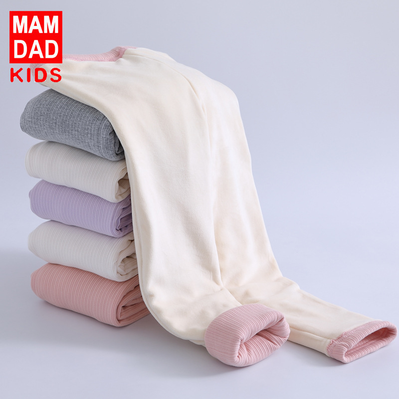 Children's baby plus thicker girls in the autumn and winter 2018 new children's clothing wear cotton pants