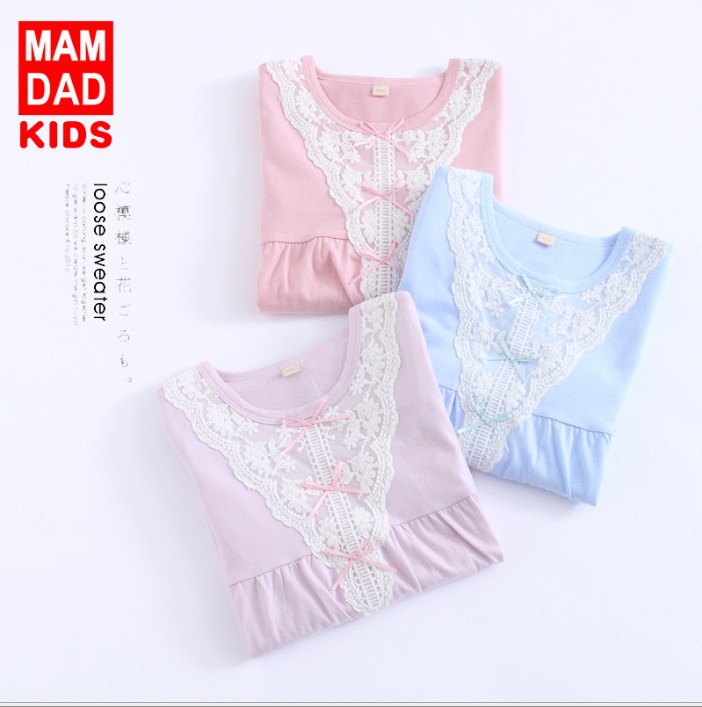 Spring Summer Girls Sleeping Dress Pure Cotton Polo Dress Home Clothes Sleeping Dresses Dresses Dresses Dresses Jellyfish Dresses