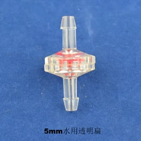 5 -миллиметровая вода прозрачна и сплющена