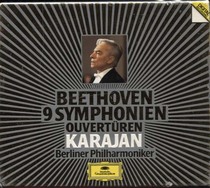 Complete Collection of beethoven Symphony karajan karajan in the 1980s