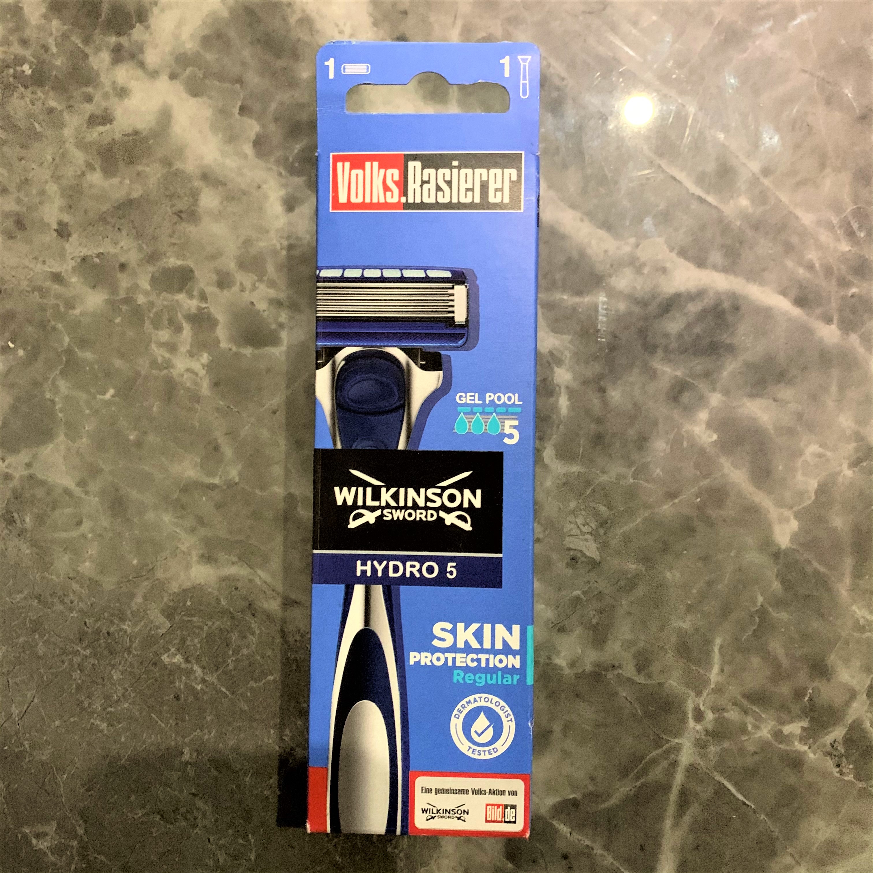 Spot Wilkinson Wilkinson Hydro5 Men's Manual 5 Blade Shaver 1 Knife Holder 1 Blade