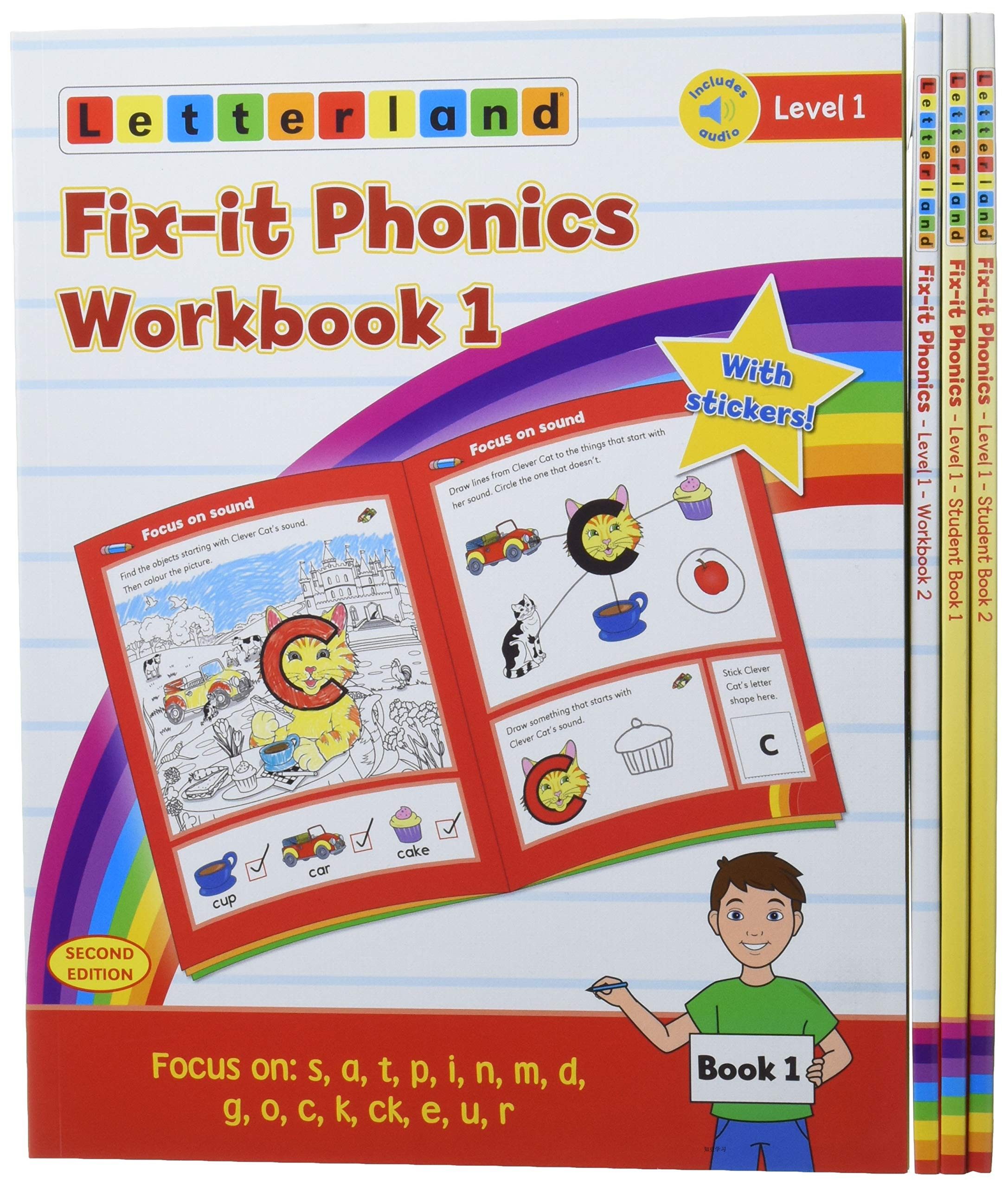 letterland 2nd edition Fix-it Phonics- Level 1 Student Pack