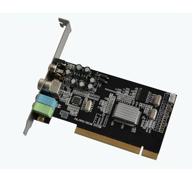 Карта PCI TV вместо внешнего Tianmin TB400TM400 с большим экраном - вход AV и кабель, просмотр ТВ W7/8