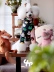 Breguet pet dog mèo trang phục gấu nâu Sally gà in áo len xanh cổ tròn áo thun bột cổ cao chạm đáy áo - Quần áo & phụ kiện thú cưng áo tết cho chó Quần áo & phụ kiện thú cưng
