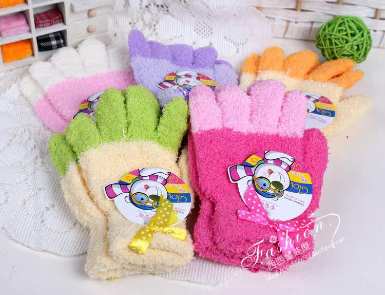 Gants pour enfants en velours - Ref 2147527 Image 7