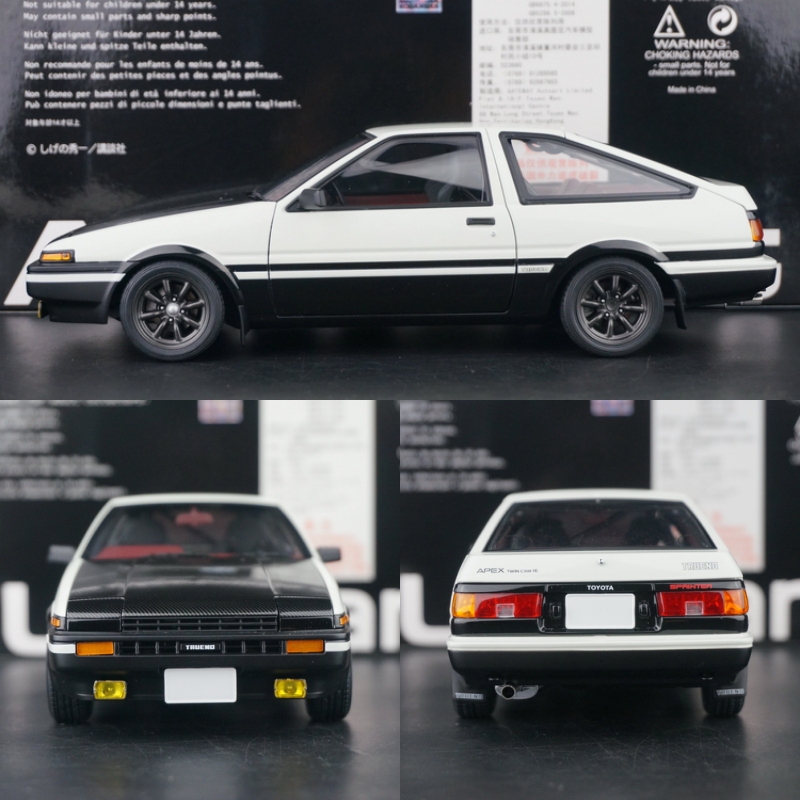 Autoart 1:18 Toyota Ae86 Initial D Takumi Fujiwara Final Edition Car Model in Stock Autoart 1:18 Toyota Ae86 Initial D Takumi Fujiwara Final Edition Car Model in Stock