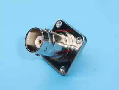 BNC-KF BNC with flange socket BNC panel socket welding PCB board BNC flange female square plate 50 ohms