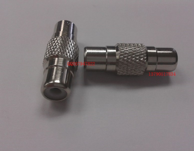 RCA lotus straight through RCA RCA mother to mother straight Lotus AV Plum dialing joint audio-video adapter