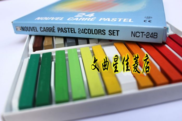 SAKURA Cherry Blossom 24 Coloured Chalk Pink Pen Powder Color Stick NCT-24B PINK SUIT