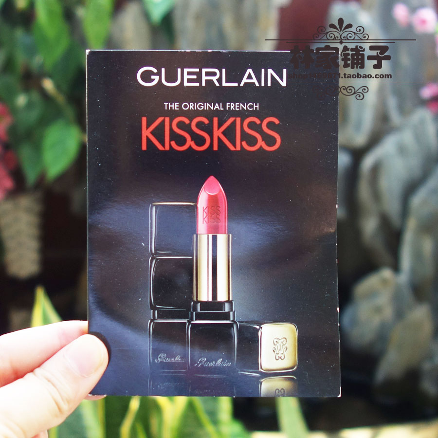 Thẻ thử màu son môi Guerlain mẫu thử nghiệm 0,2ML * 3 với cọ môi 368/325/344 son merzy v17