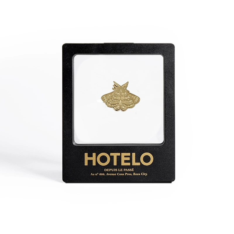 Khách sạn thiết kế ban đầu sản phẩm mới moth huy hiệu kim loại retro phù hợp với phụ kiện áo trâm - Trâm cài