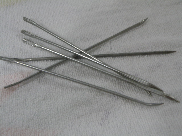Large needle eye packaging needle sewing sack needle clothing packaging needle sewing bag needle bag sealing mouth needle can use plastic rope