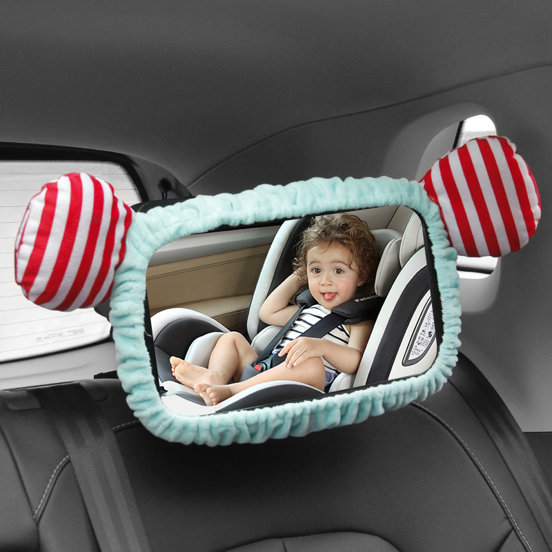 Children's observation mirror car baby safety seat car rear view basket mirror baby reverse view rear reflector mirror