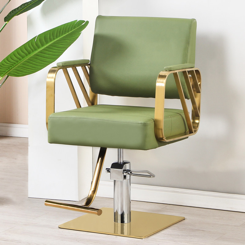 Hair Salon Hairdressing Chair Haircut Special Hairdresse Shop Minima Modern style Stainless Steel Rational lifting swivel hot and hair stools