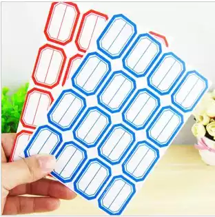 Zhuo Lian label sticker 108 self-adhesive label label sticker sticker name sticker 10 bag