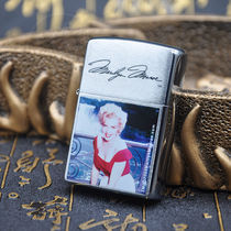 zippo Lighter Genuine Treasure Classic American Edition Old Machine 2005 Marilyn Monroe Signature 20901