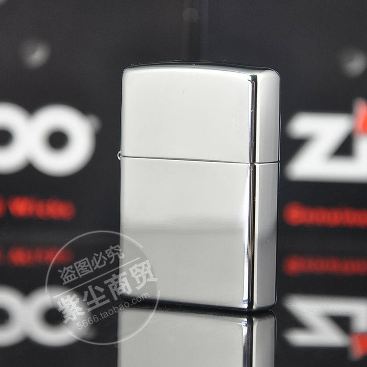 Crown ZIPPO box original Cypress Lighter beauty version classic chrome - plated mirror 250 mirror