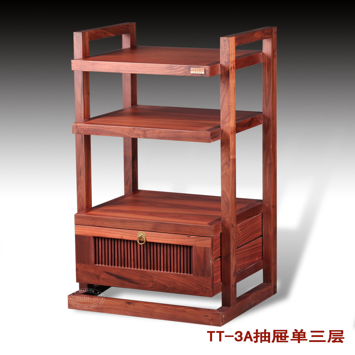 Acoustic Element TT-3A Single Three Drawers Solid Wood Sound Rack Sound Rack Rack Rack Equipment Rack (Direct Pin Shop)