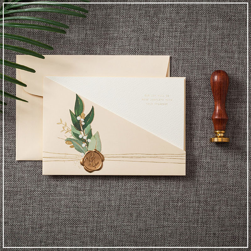 Meritocracy Color Fire Lacquer Wedding Wedding Wedding Wedding Invitation to Cambodia Activities Business Annual Meeting Invitation to Letter post Print Customized