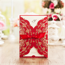 2019 Simei hollow invitation invitation invitation wedding creative invitation letter business hot stamping European wedding supplies