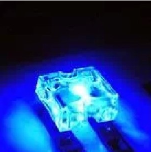 Bright Blue Light Food Human Fish Lamp Pearl F5mm Round Head LED Light Bead Element LED Light Bead 