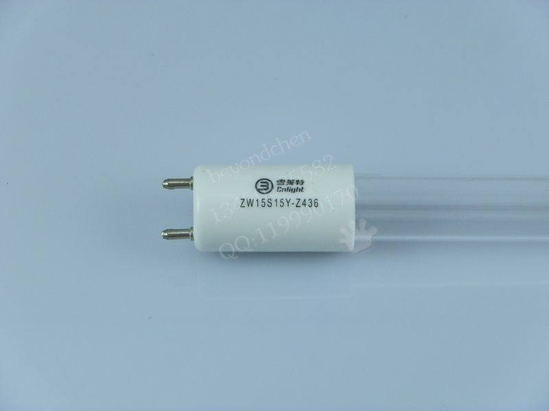 消毒柜灯管 雪莱特ZW15S15Y-Z436 15W消毒杀菌灯管15瓦435 436mm
