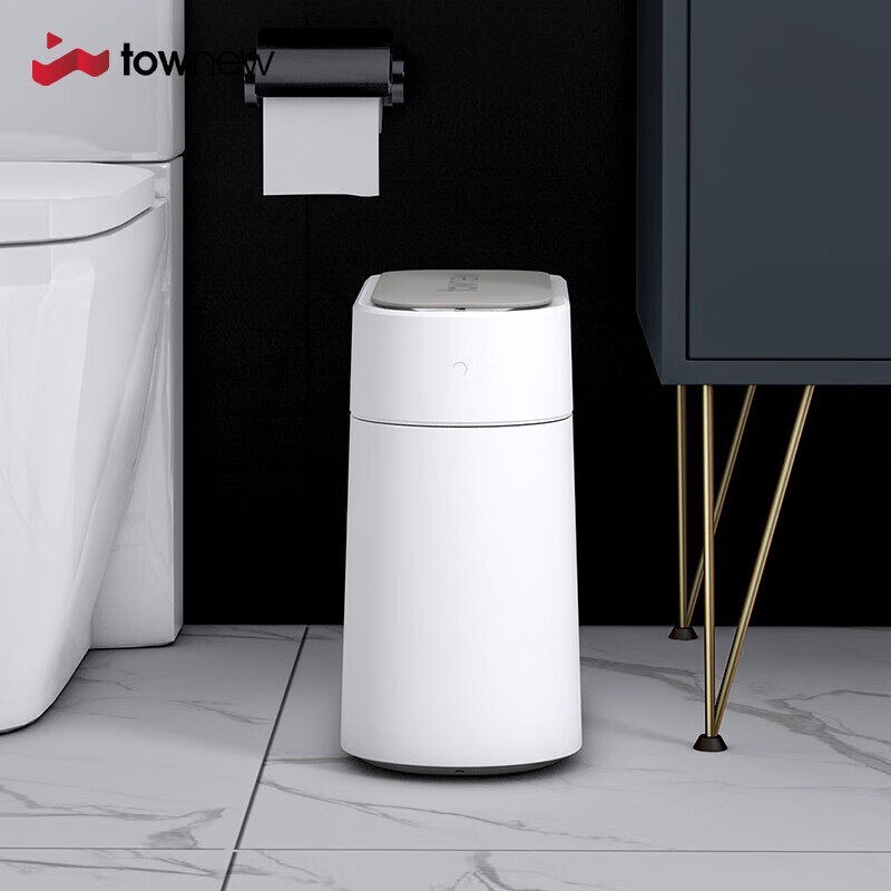 Tuoniu Smart Trash Can T1S Second Generation Sensor T3 Automatic Bagging and Bag Replacement for Living Room, Bedroom, Kitchen, and Bathroom Use