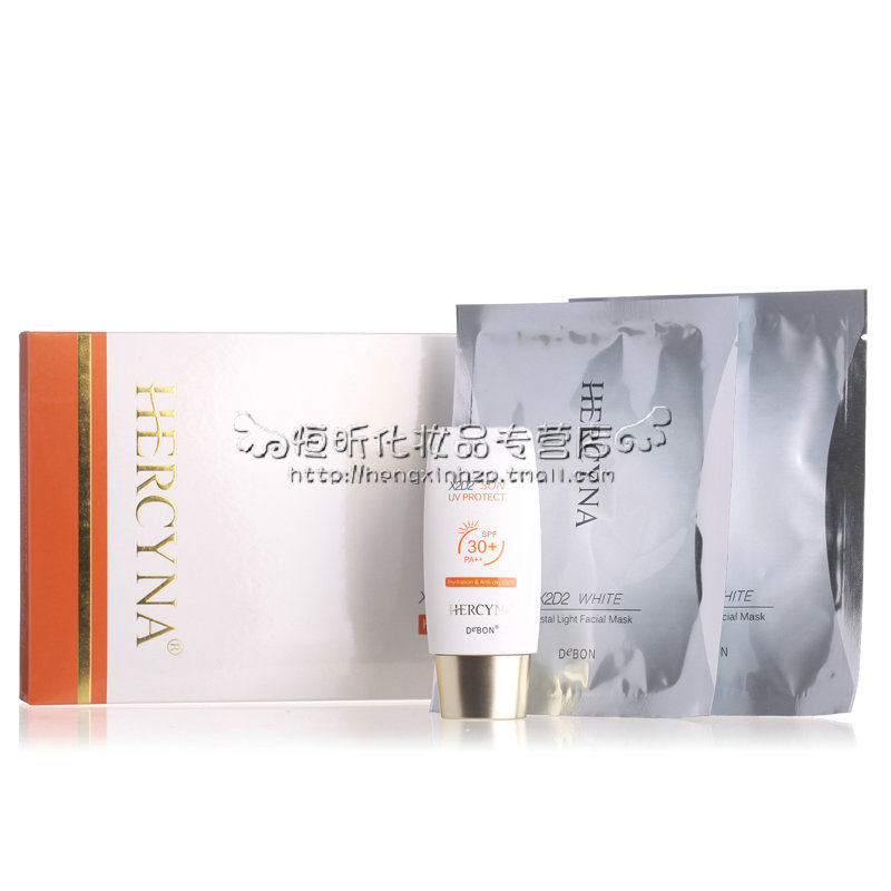 蝶妆 海皙蓝清透倍护防晒霜SPF30+PA++ 礼盒（专柜正品）