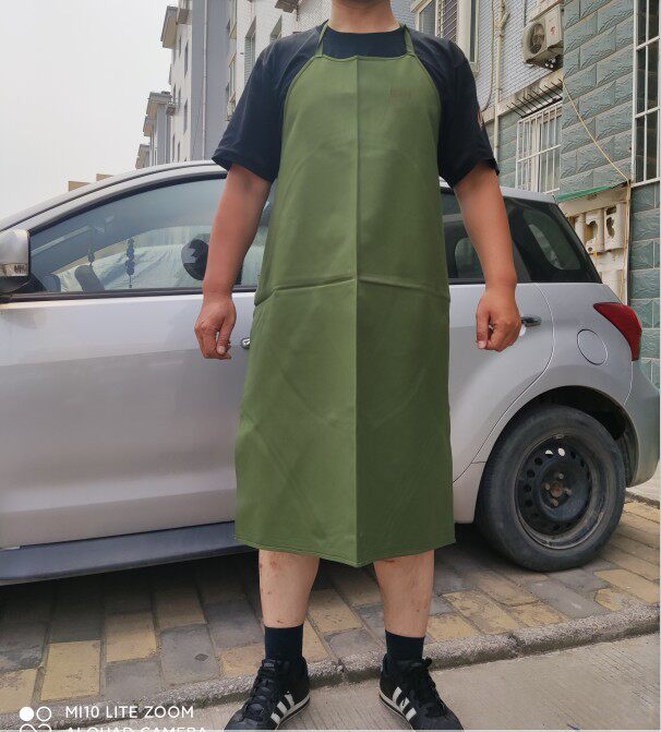 Inventory old goods 3501 3531 factory 1973 74 annual production of old canvas one-piece half-body apron apron