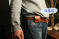 Stock old goods 70 years production 62 Type 51 type 65 type zippo fireengine cover North needle cowhide box head layer cowhide