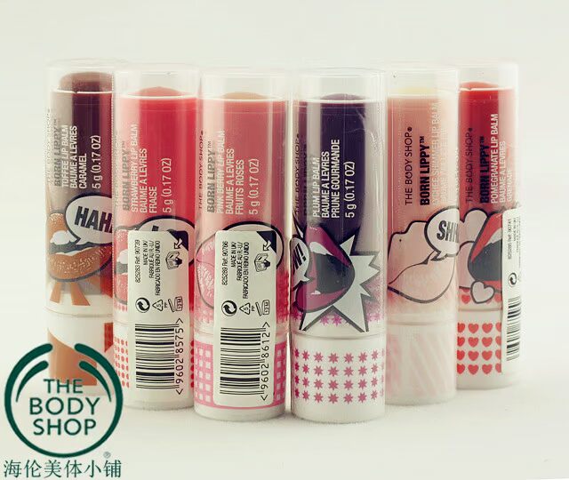 Bất kỳ 2 mô hình của THE BODY SHOP đều là son dưỡng môi tươi sáng TBS lip gloss / lip gloss 6 nước hoa 	son bóng lâu trôi