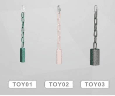 RIYOKA parrot bell nibbling toy TOY03 CG parrot studio