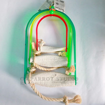 Poles POLLYS parrot arch-shaped twisted claw swing grinding claw stick swing CG parrot Studio