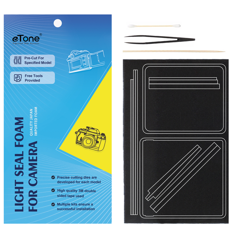 Suitable for Mamiya Rb67 Camera Replacement Sponge Kit High-Density Light-Blocking and Light-Leakage-Proof Sealing Strip