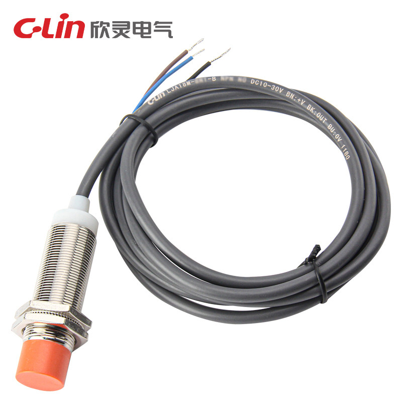 C-Lin Xinling LJA18M-10N1 inductive proximity switch DC three-wire normally open NPN 8N1-B new