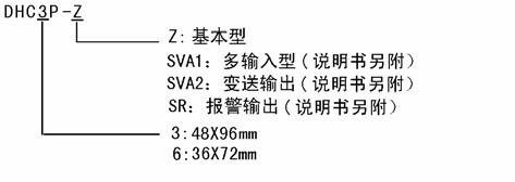 Wenzhou Dahua inverter dedicated tachometer DHC3P-Z input signal DC:0-10V DP3-Z