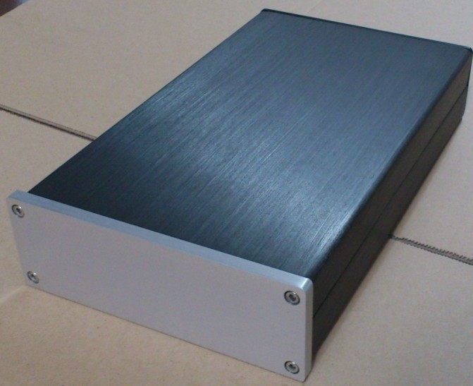 All aluminum alloy 1907 pre - level amplifier can be used as DAC ear booster for design batch