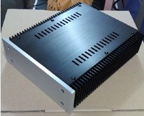 All-aluminum alloy radiator chassis model 2107 suitable for power amplifiers and headphone amplifiers (can replace the opening)