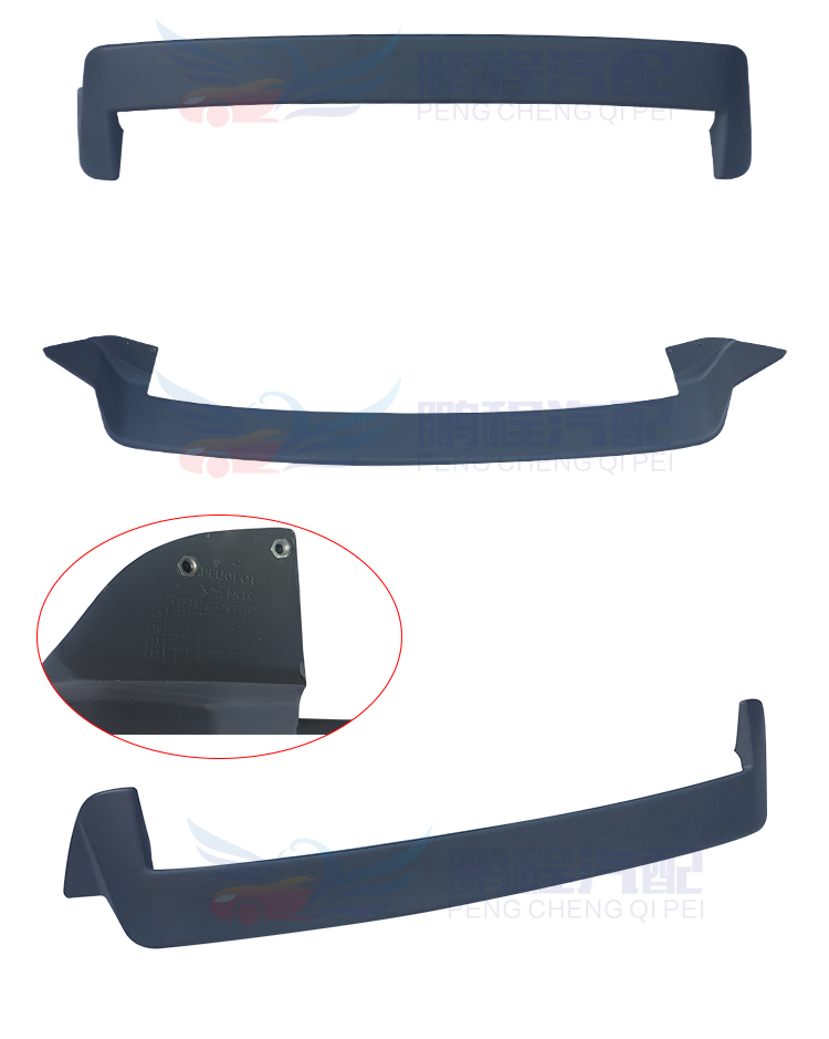 Thích nghi với Dongfeng Peugeot 206 207 08-13 logo kéo đuôi gió đuôi phôi gốc cần đặc biệt để đấm - Sopida trên cánh lướt gió ô tô