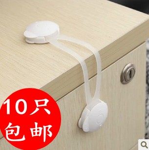 Drawer lock Baby safety lock Protective lock Cabinet door lock Refrigerator lock Toilet lock Child lock Baby safety lock
