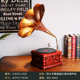 đầu đĩa than dual	 Mai nhà retro ghi âm đồ trang trí sáng tạo nhà phòng khách vinyl ghi thanh quán cà phê trang trí cửa hàng - Máy hát 	máy nghe nhạc đĩa than tiếng anh