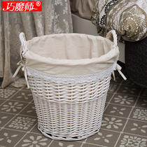 New quality Quality Fields Garden Vines Collection basket with lifting handle Lyu chiche containing basket storage basket Dirty Clothing Bucket