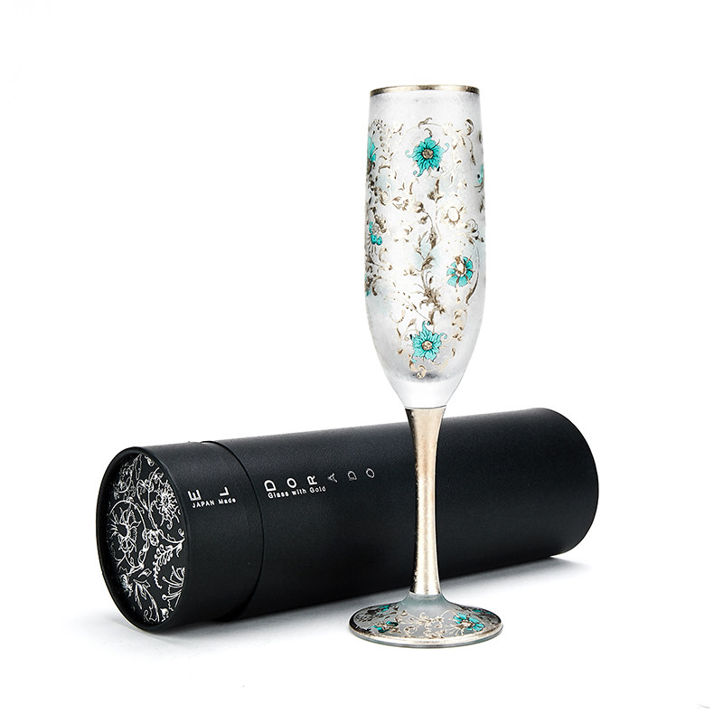 Japan ADERIA Ishizuka EL DORADO CHERRY BLOSSOM Champagne Champagne Cup Bubble Wine Glass Tie Wedding-Taobao