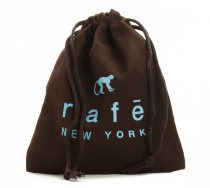  Miscellaneous dark brown dirt-resistant pure cotton Good texture dust-proof drawstring drawstring pocket Multi-size classification finishing storage bag