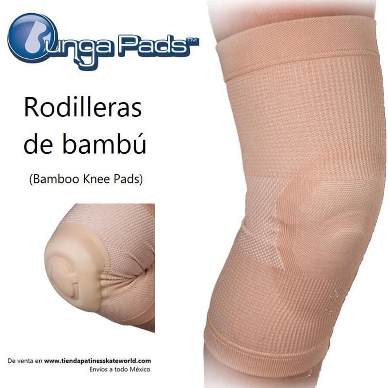 Bungapads Gel Knee Pads for Figure Skating, Indoor and Outdoor Sports, Imported from the United States